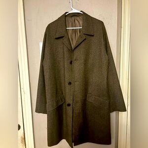 Men's Brown Overcoat